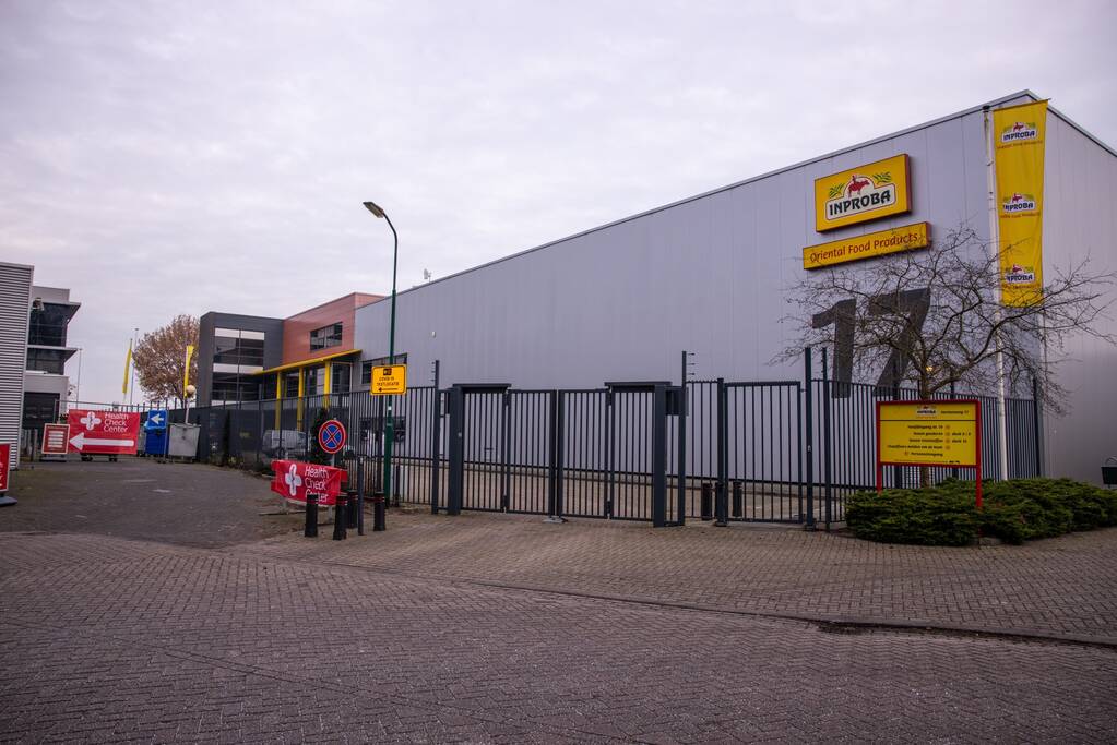 Voedselfabrikant Inproba ontruimd door brandmelding