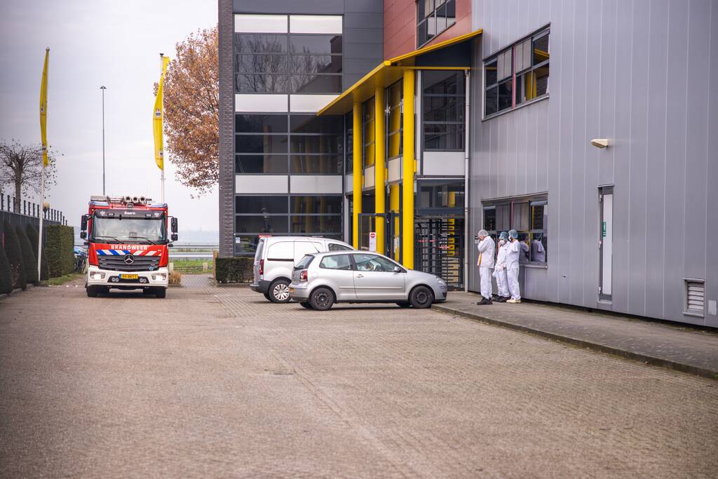 Voedselfabrikant Inproba ontruimd door brandmelding