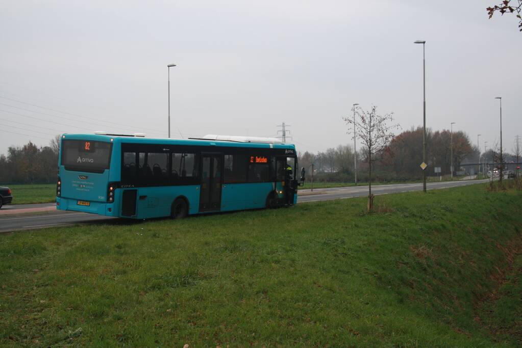 Lijnbus betrokken bij aanrijding