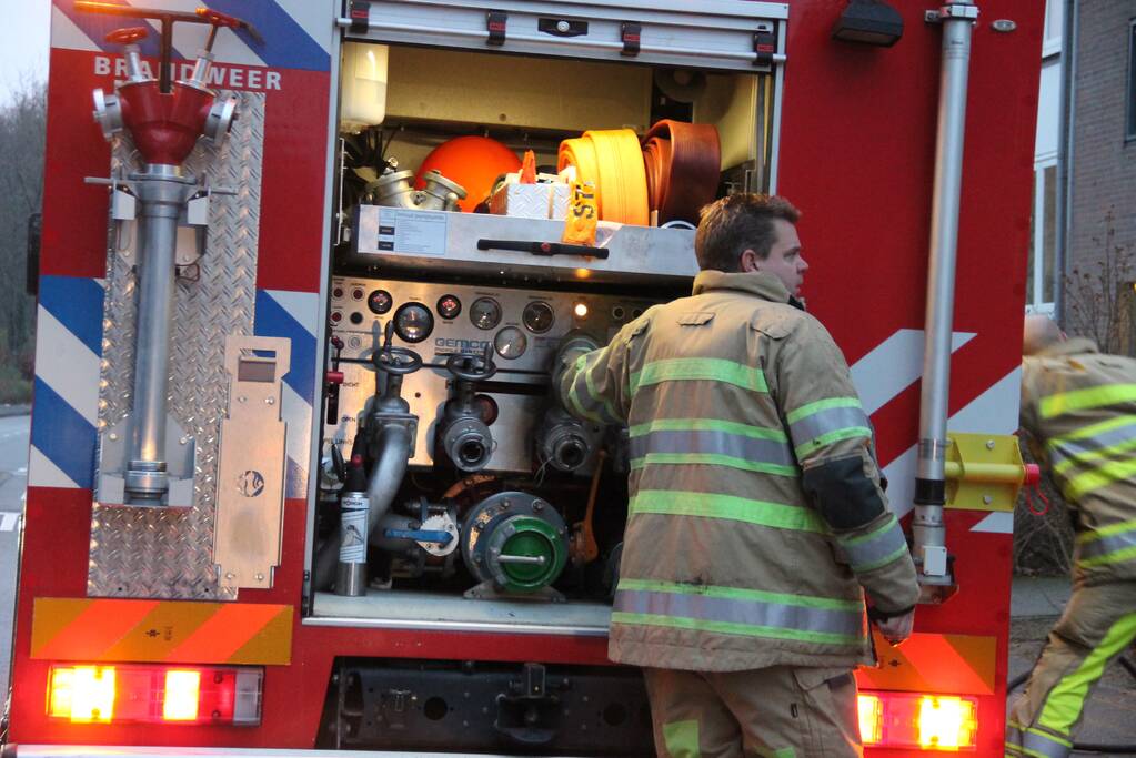 Vlam in de pan zorgt voor fikse rookontwikkeling