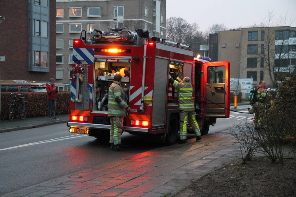 Vlam in de pan zorgt voor fikse rookontwikkeling