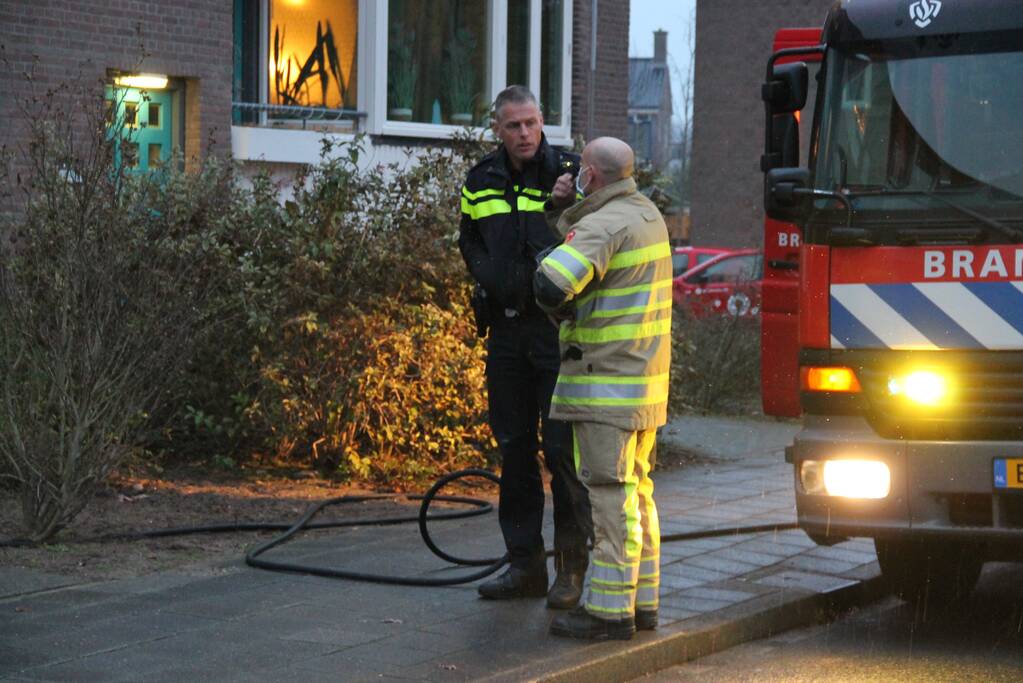 Vlam in de pan zorgt voor fikse rookontwikkeling