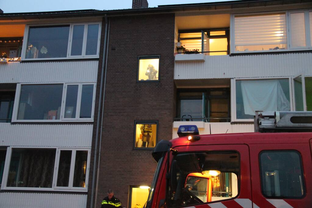 Vlam in de pan zorgt voor fikse rookontwikkeling