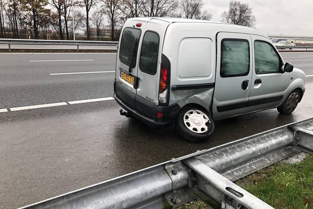 Snelweg dicht na ongeval