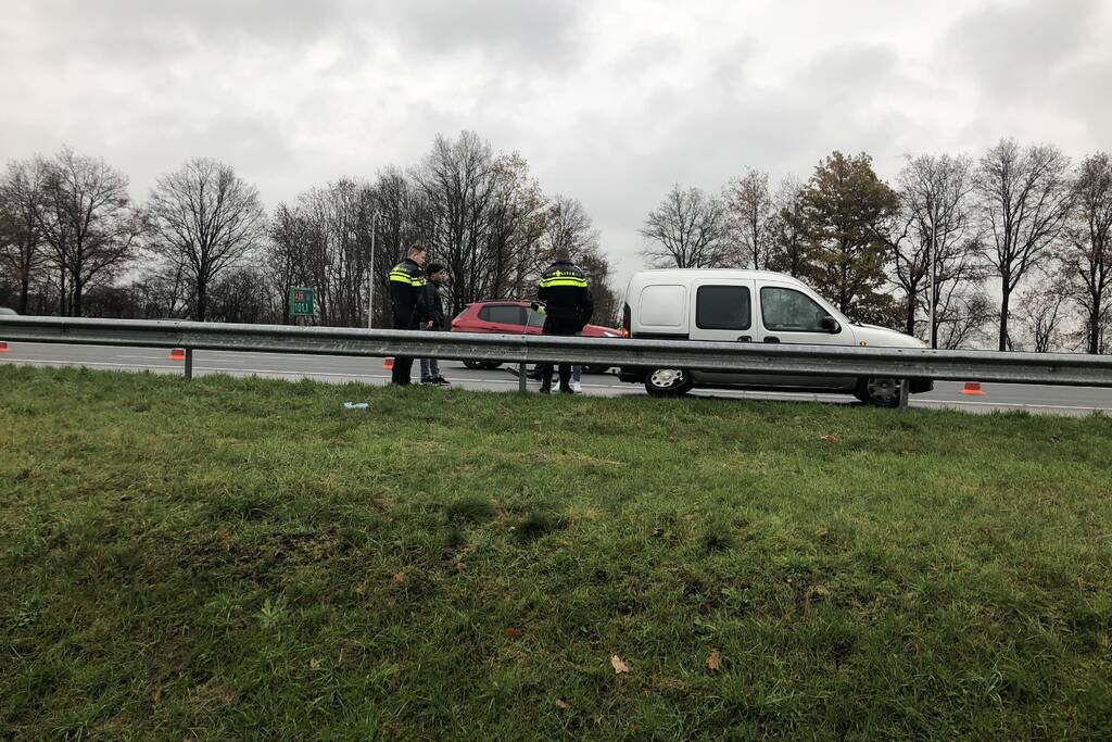Snelweg dicht na ongeval