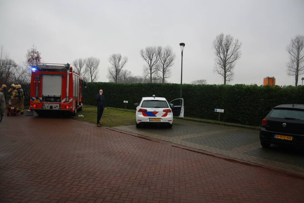 Brand bij gezondheidscentrum