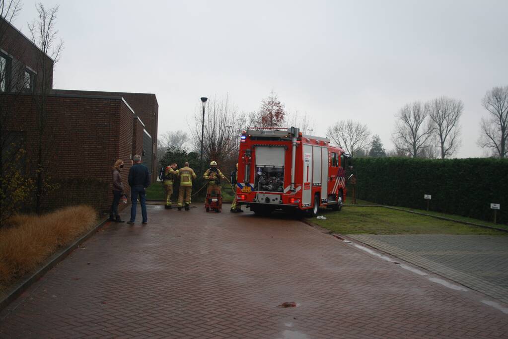 Brand bij gezondheidscentrum