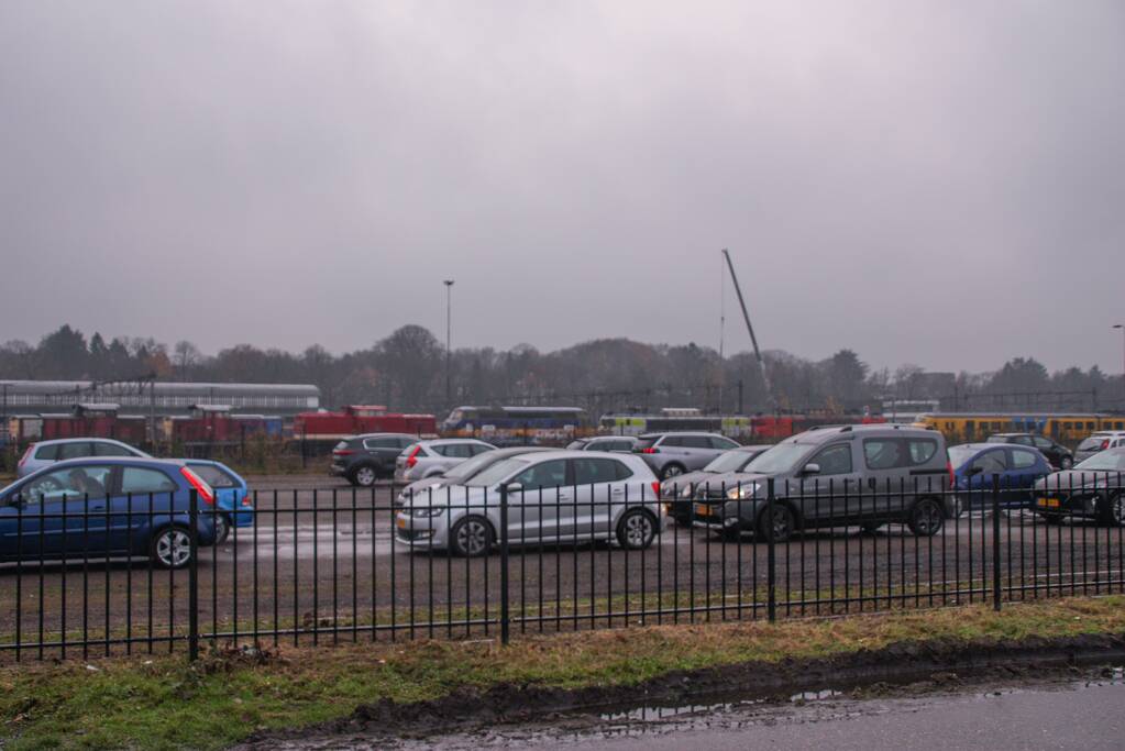 Enorme rijen bij GGD-teststraat