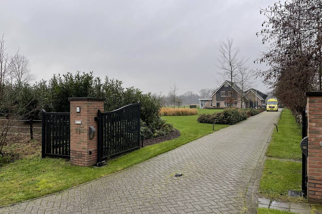 Traumahelikopter landt voor incident