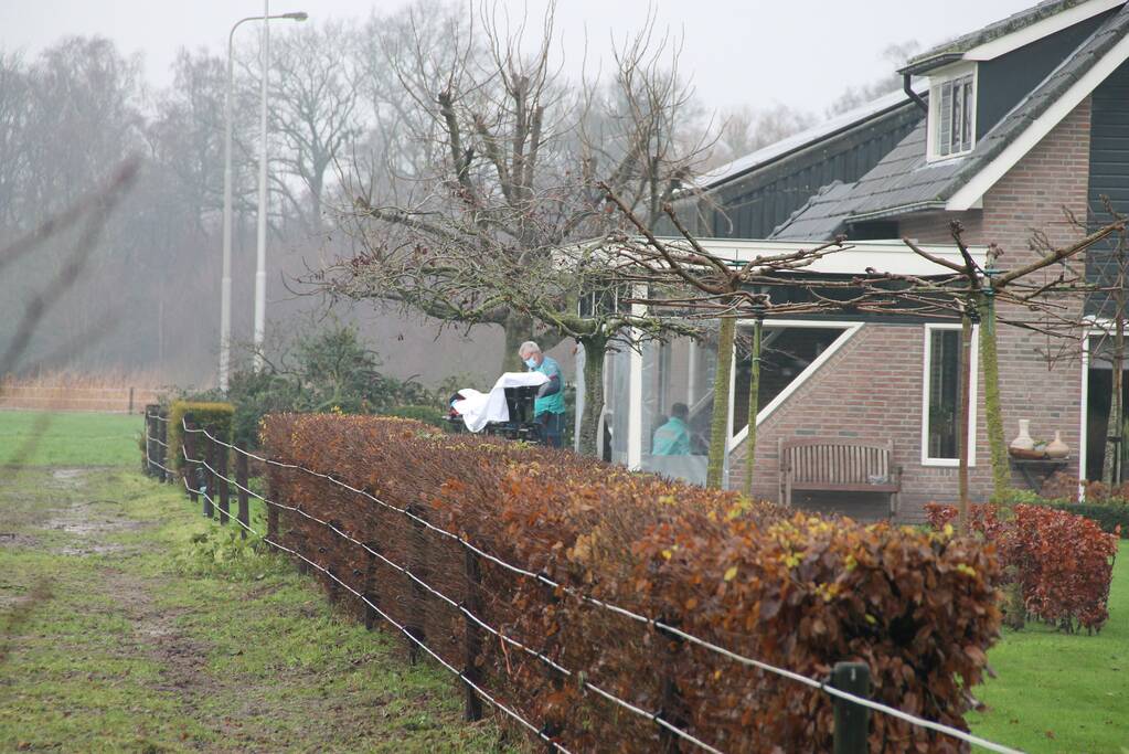 Traumahelikopter landt voor incident