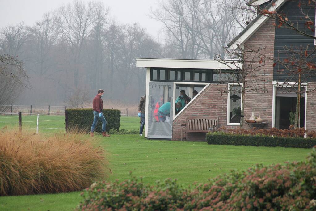 Traumahelikopter landt voor incident