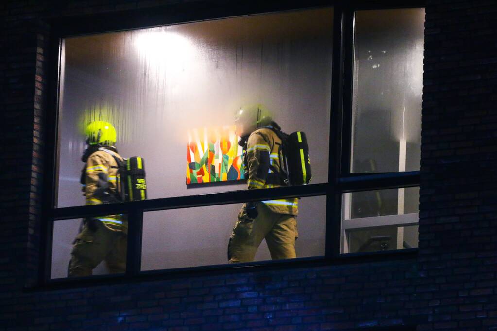 Zwaargewonden bij brand in appartementencomplex