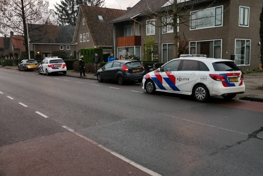 Kop-staartbotsing tussen twee voertuigen