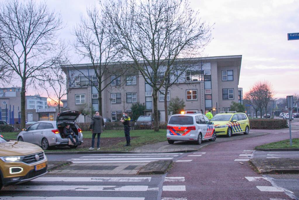 Fietser gewond bij aanrijding met auto