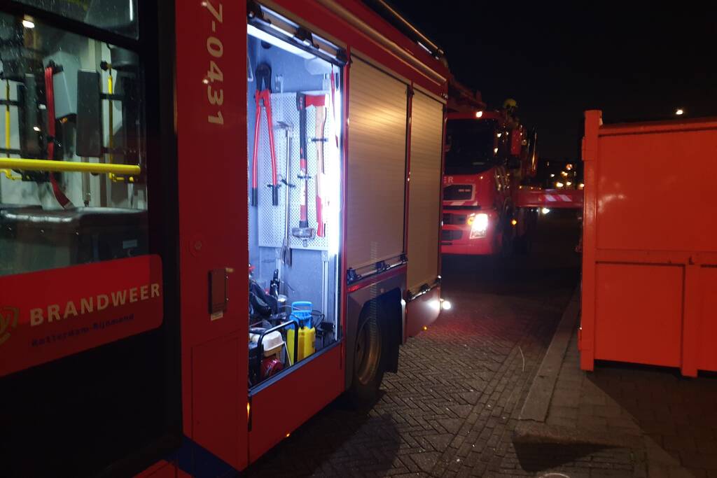 Brand in flat blijkt loos alarm