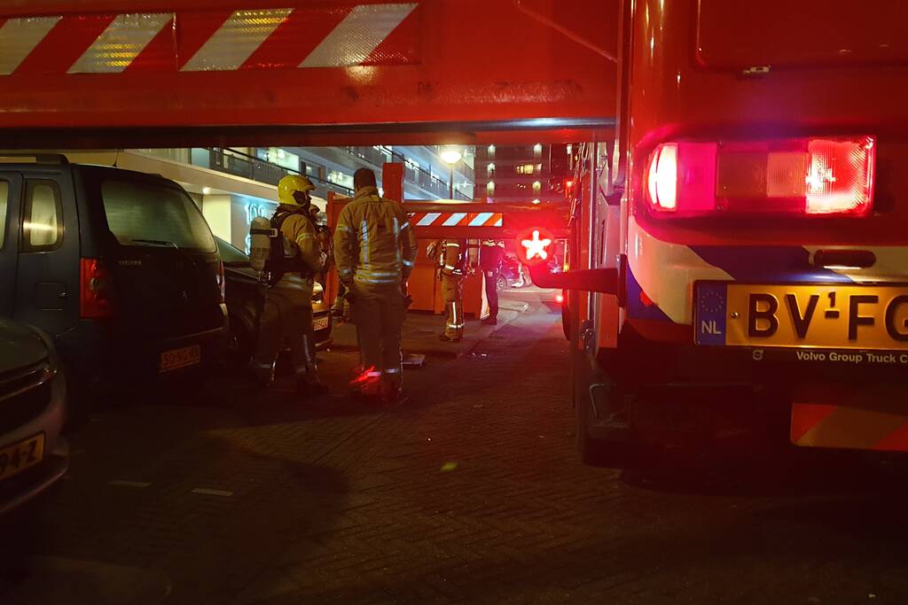 Brand in flat blijkt loos alarm