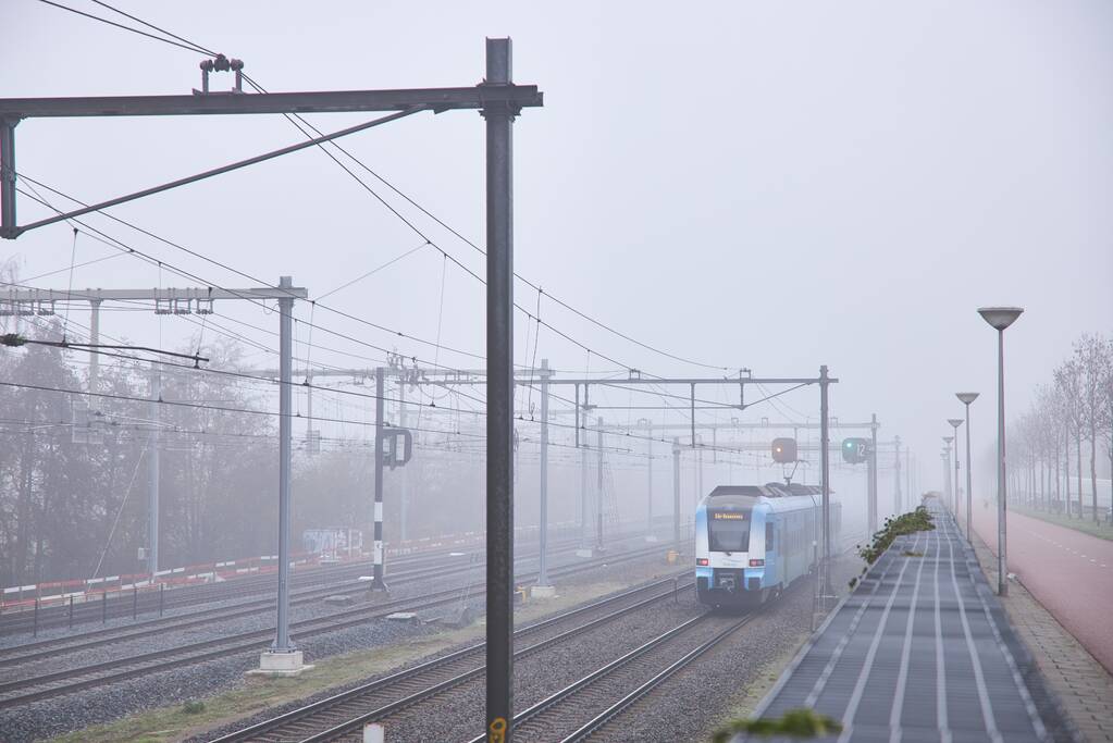 Dichte mistbanken in de Keistad