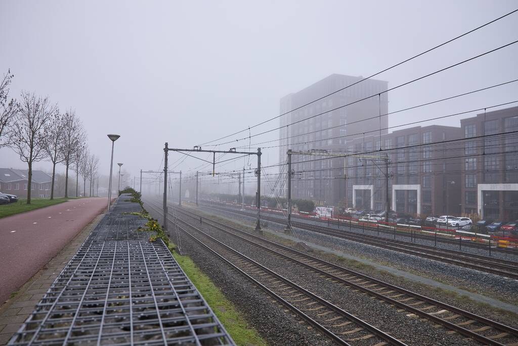 Dichte mistbanken in de Keistad
