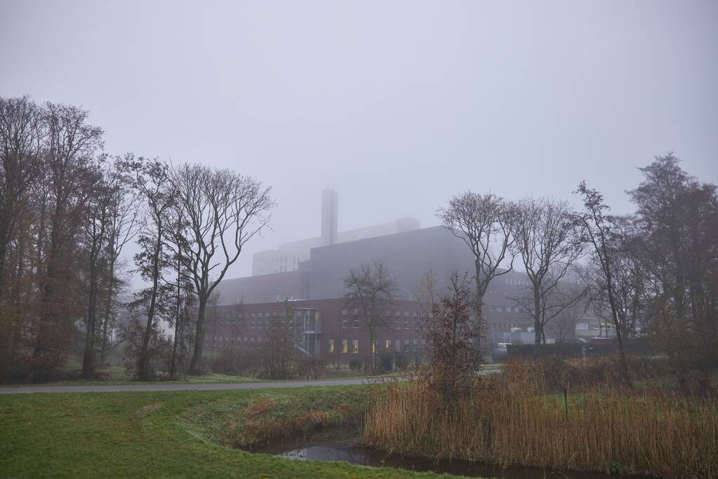 Dichte mistbanken in de Keistad