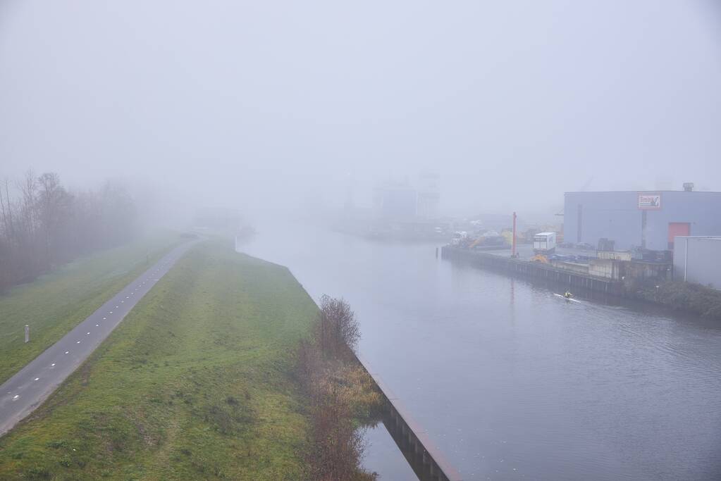 Dichte mistbanken in de Keistad