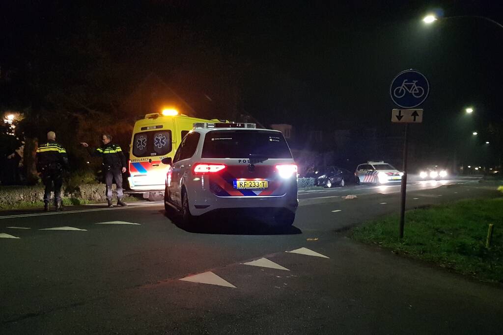 Fietser aangereden door auto