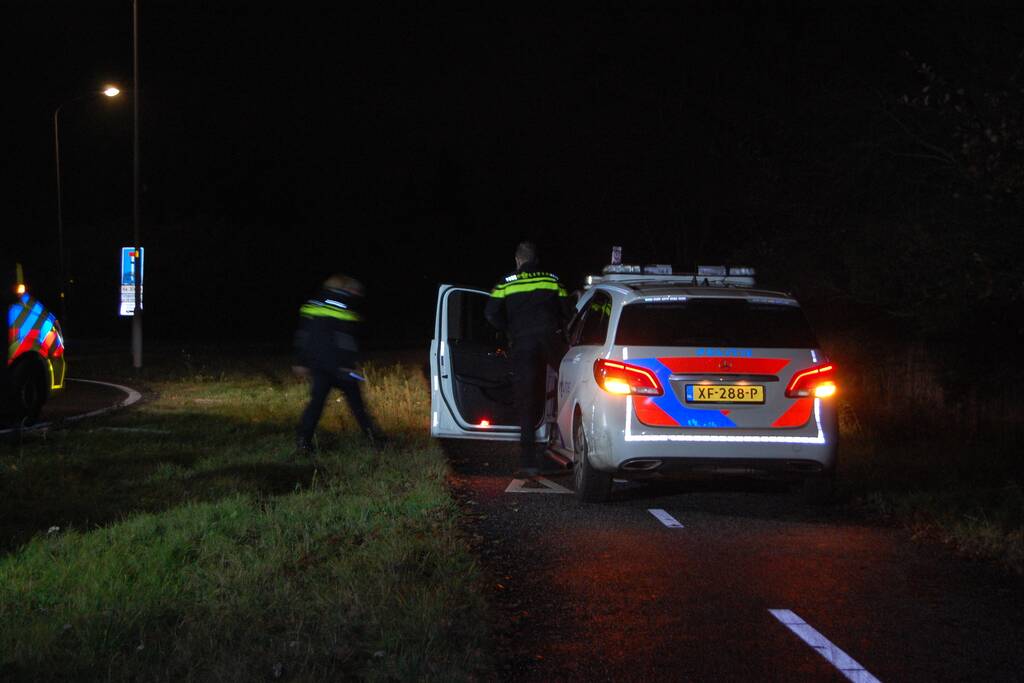 Quadrijder gewond bij botsing met auto