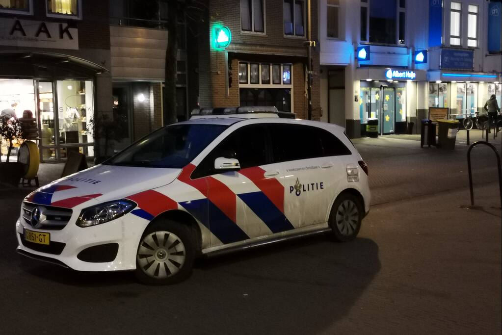 Vroege winkeldiefstal bij Albert Heijn