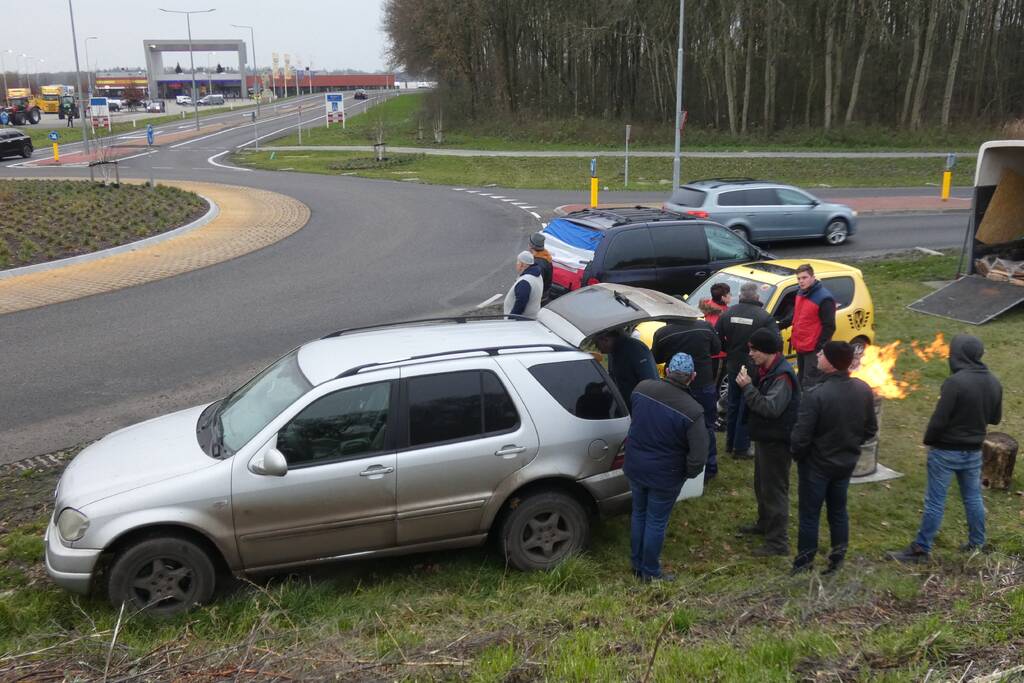 Distributiecentrum Jumbo geblokkeerd door boeren