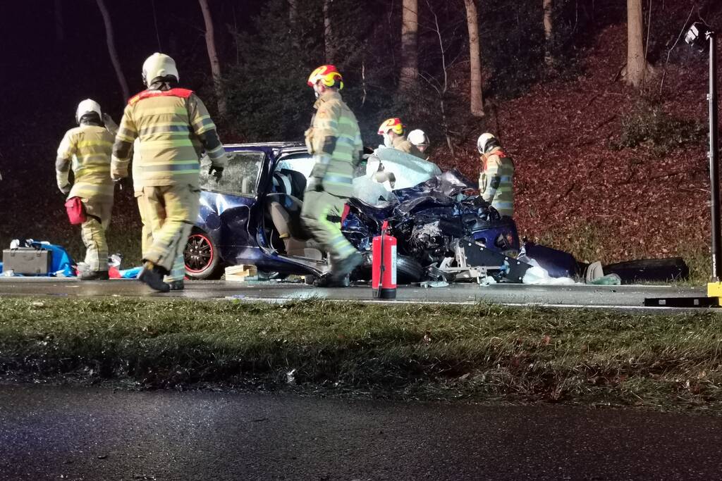 Gewonde bij ernstig ongeval met meerdere voertuigen