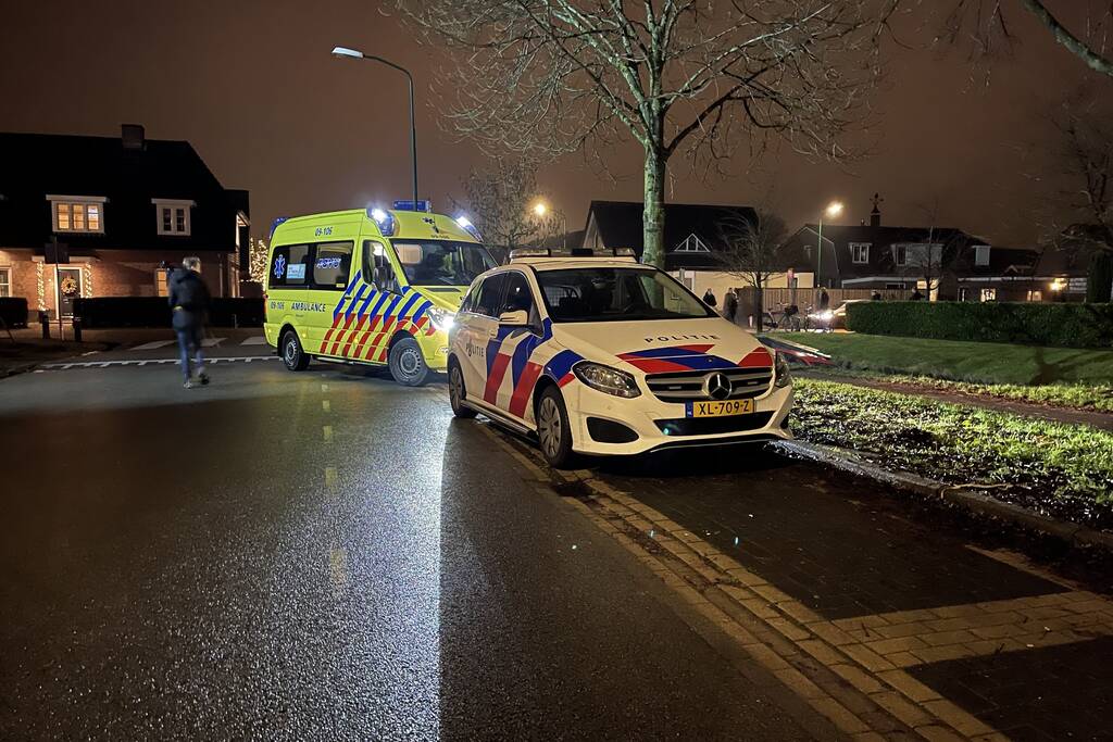 Auto rijdt water in, inzittenden gevlucht