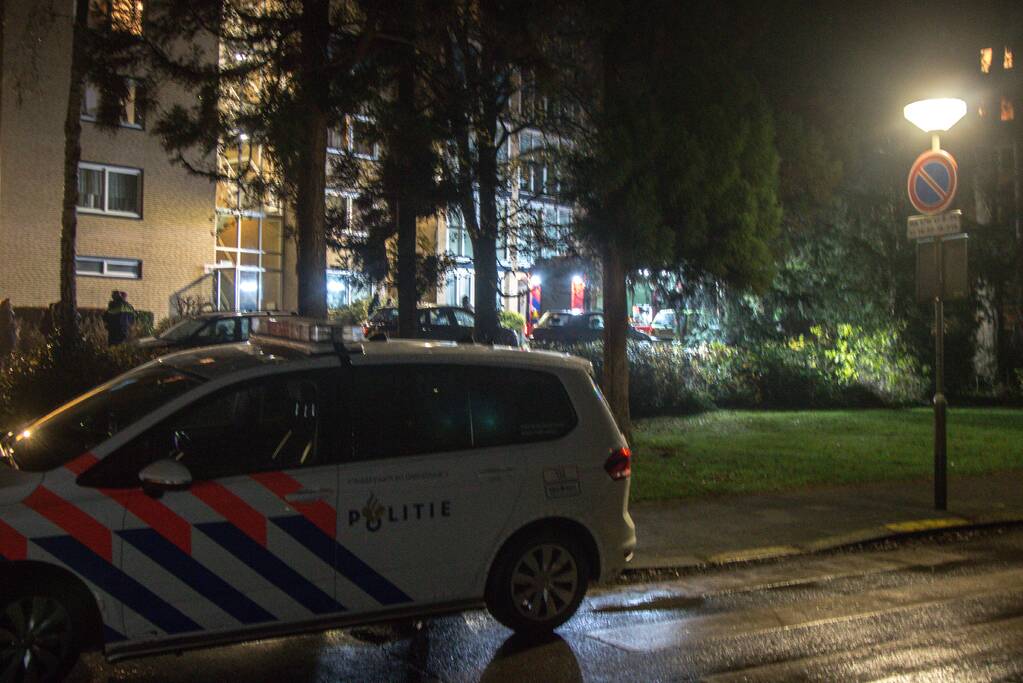 Brand in wooncomplex