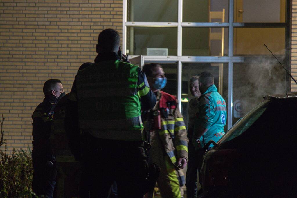 Brand in wooncomplex