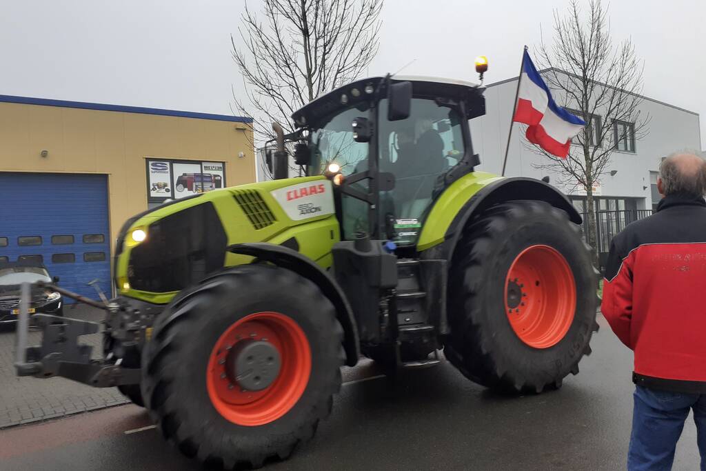Boze boeren blokkeren Jumbo distributiecentrum