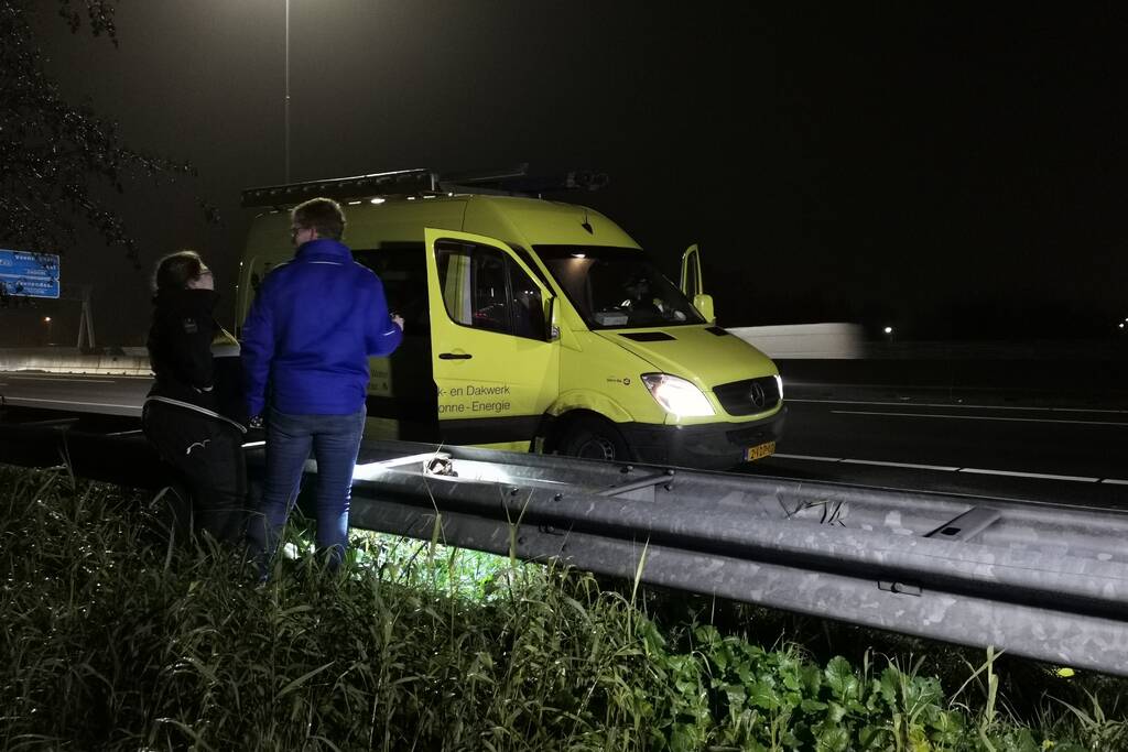 Meerdere voertuigen betrokken bij ongeval op snelweg