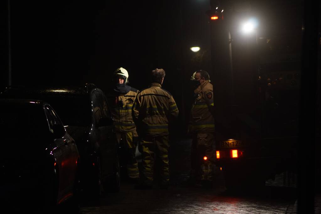 Mogelijk brand in woning