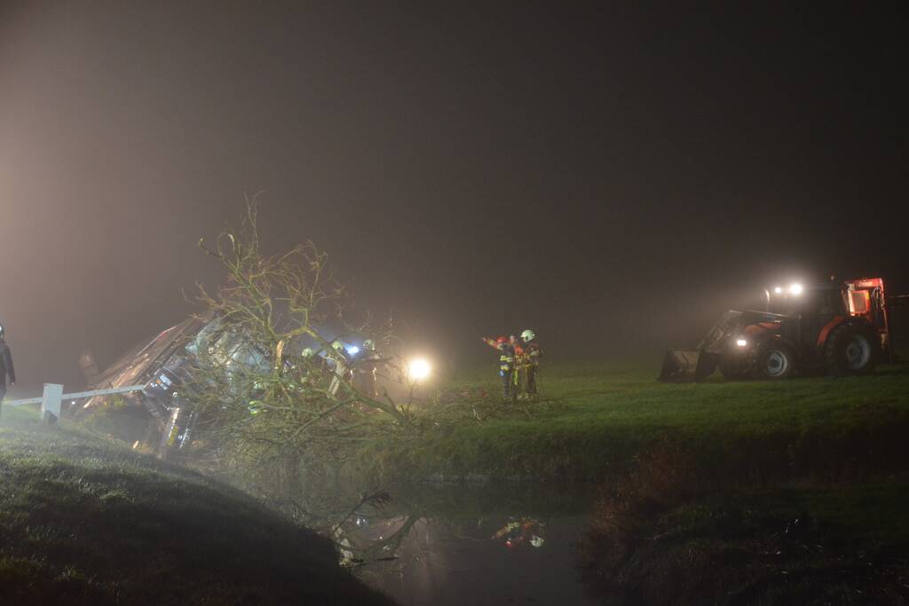 Chauffeur Arriva touringcar overleden bij crash