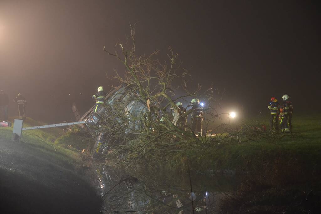 Chauffeur Arriva touringcar overleden bij crash