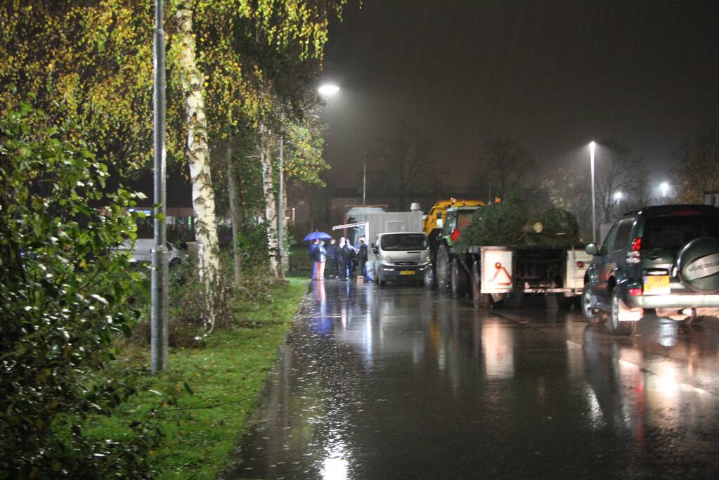 Boerenprotest Lidl Distributiecentrum
