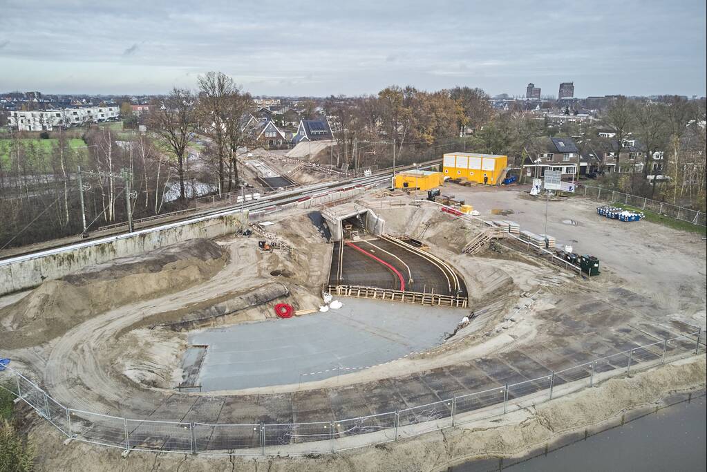Veentunnel begint steeds meer vorm te krijgen