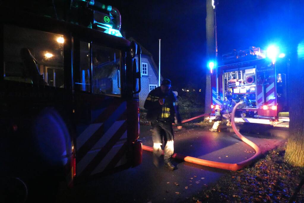 Schoorsteenbrand blijkt kachelbrand te zijn