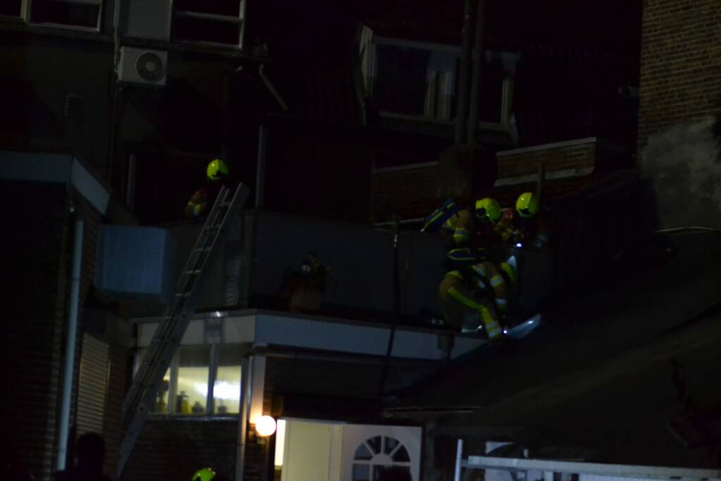 Brand in woning