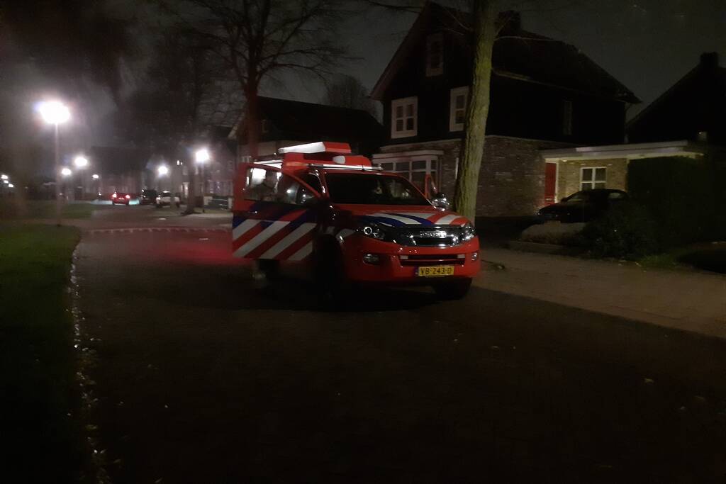 CV ketel in brand in een woning