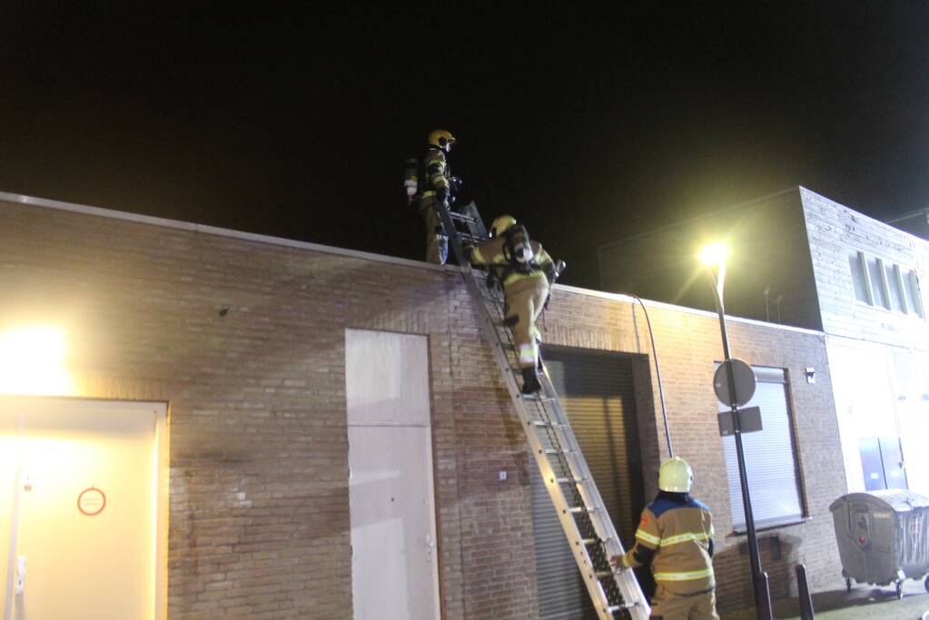 Brand bovenverdieping eetcafe Jansen en Jansen