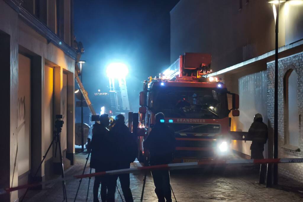 Brand bovenverdieping eetcafe Jansen en Jansen