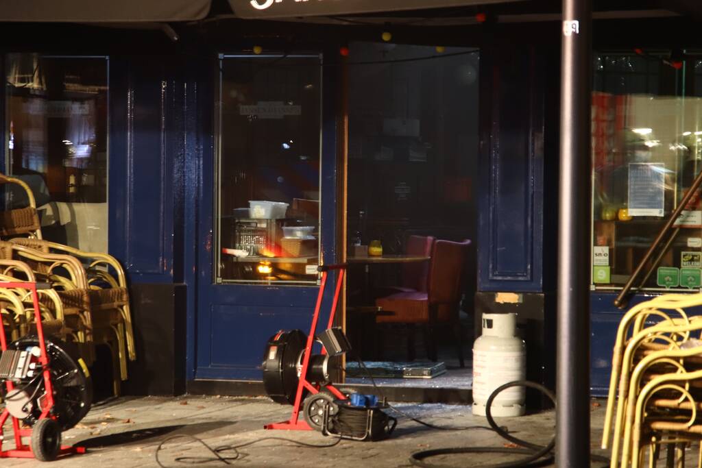 Brand bovenverdieping eetcafe Jansen en Jansen