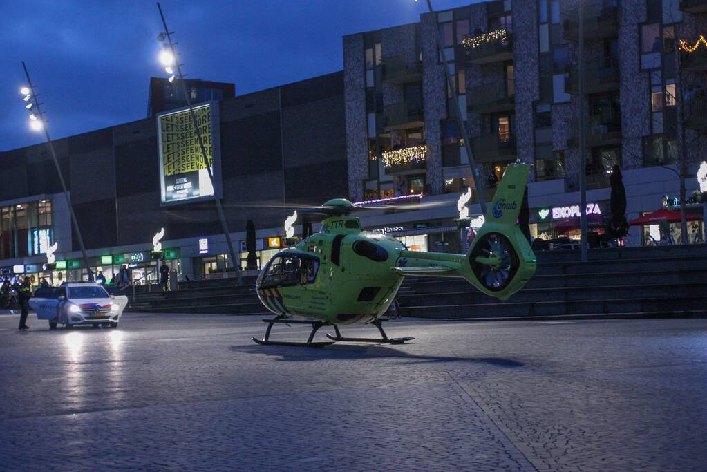 Veel bekijks bij inzet van traumahelikopter