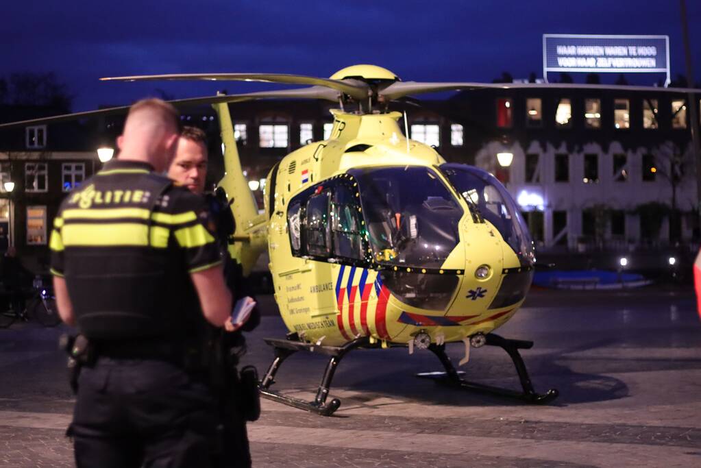 Veel bekijks bij inzet van traumahelikopter