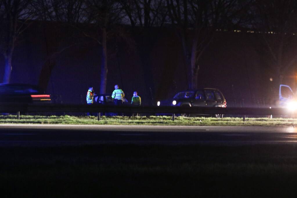 Oponthoud door aanrijding op snelweg