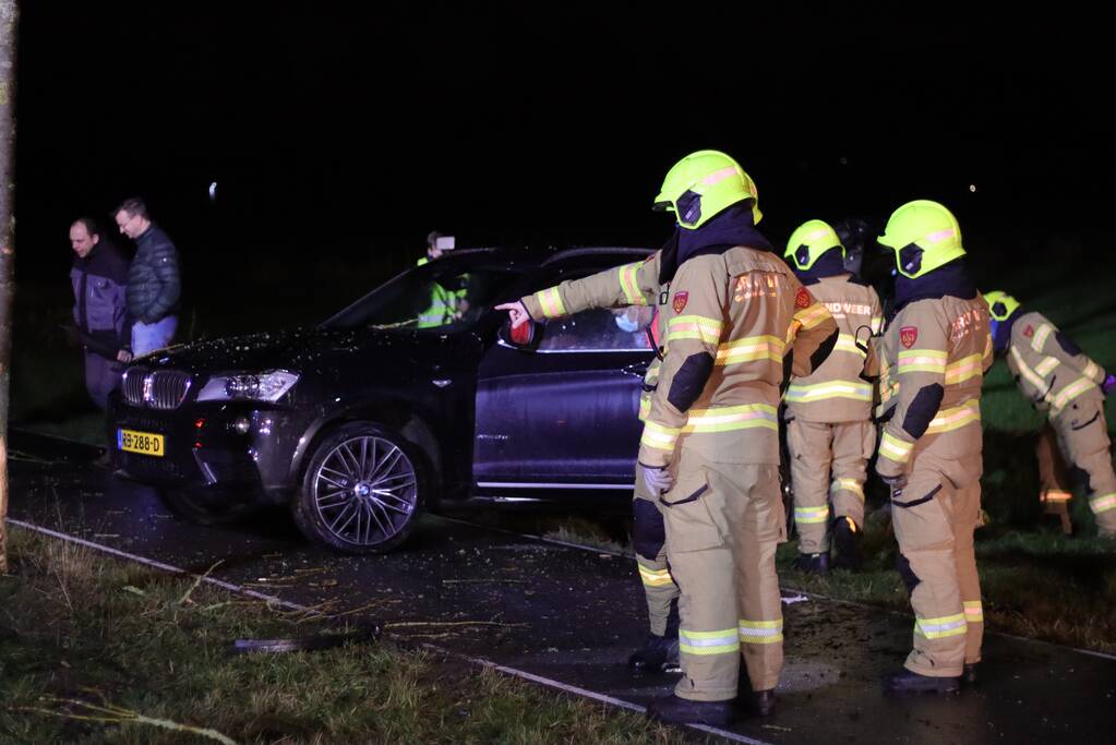 Forse schade na kop-staart botsing