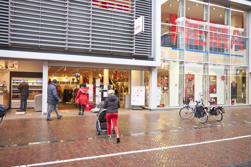 Winkels dicht en Hema open in binnenstad